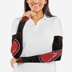 Australia Indigenous Leukemia Awareness Arm Sleeves Aboriginal Dot Arts - Aussie Hoodie