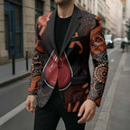 Australia Indigenous Leukemia Awareness Blazer Aboriginal Dot Arts - Aussie Hoodie