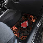 Australia Indigenous Leukemia Awareness Car Mats Aboriginal Dot Arts - Aussie Hoodie