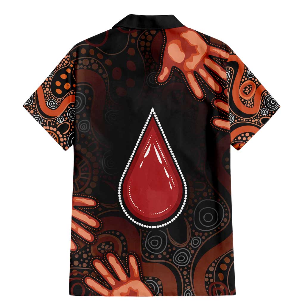 Australia Indigenous Leukemia Awareness Family Matching Mermaid Dress and Hawaiian Shirt Aboriginal Dot Arts - Aussie Hoodie