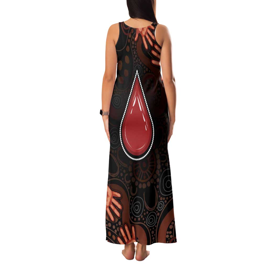Australia Indigenous Leukemia Awareness Family Matching Tank Maxi Dress and Hawaiian Shirt Aboriginal Dot Arts - Aussie Hoodie