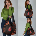 Australia Indigenous Leukemia Awareness Grocery Bag Aboriginal Dot Arts - Aussie Hoodie