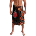 Australia Indigenous Leukemia Awareness Lavalava Aboriginal Dot Arts - Aussie Hoodie