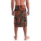Australia Indigenous Leukemia Awareness Lavalava Aboriginal Dot Arts - Aussie Hoodie