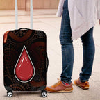Australia Indigenous Leukemia Awareness Luggage Cover Aboriginal Dot Arts - Aussie Hoodie