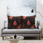 Australia Indigenous Leukemia Awareness Pillow Cover Aboriginal Dot Arts - Aussie Hoodie