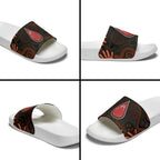 Australia Indigenous Leukemia Awareness Slide Sandals Aboriginal Dot Arts - Aussie Hoodie
