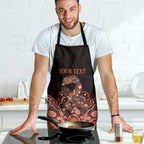 Australia Indigenous Personalized Apron Fight Leukemia Orange Ribbons - Aussie Hoodie