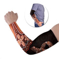 Australia Indigenous Personalized Arm Sleeves Fight Leukemia Orange Ribbons - Aussie Hoodie