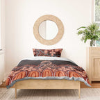 Australia Indigenous Personalized Bedding Set Fight Leukemia Orange Ribbons - Aussie Hoodie