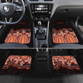 Australia Indigenous Personalized Car Mats Fight Leukemia Orange Ribbons - Aussie Hoodie
