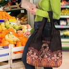Australia Indigenous Personalized Grocery Bag Fight Leukemia Orange Ribbons - Aussie Hoodie