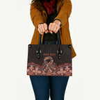 Australia Indigenous Personalized Leather Bag Fight Leukemia Orange Ribbons - Aussie Hoodie