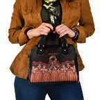 Australia Indigenous Personalized Shoulder Handbag Fight Leukemia Orange Ribbons - Aussie Hoodie