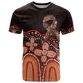 Australia Indigenous Personalized T Shirt Fight Leukemia Orange Ribbons - Aussie Hoodie