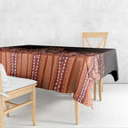 Australia Indigenous Personalized Tablecloth Fight Leukemia Orange Ribbons - Aussie Hoodie