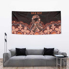 Australia Indigenous Personalized Tapestry Fight Leukemia Orange Ribbons - Aussie Hoodie