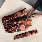 Australia Indigenous Personalized Umbrella Fight Leukemia Orange Ribbons - Aussie Hoodie