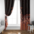 Australia Indigenous Personalized Window Curtain Fight Leukemia Orange Ribbons - Aussie Hoodie