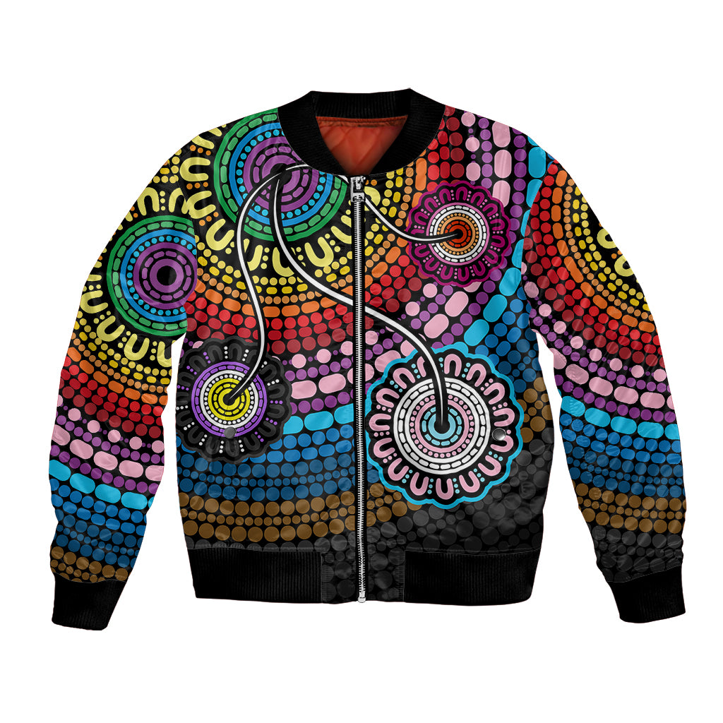 australia-lgbtq-history-month-bomber-jacket-indigenous-rainbows-pride-be-you