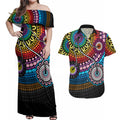australia-lgbtq-history-month-couples-matching-off-shoulder-maxi-dress-and-hawaiian-shirt-indigenous-rainbows-pride-be-you