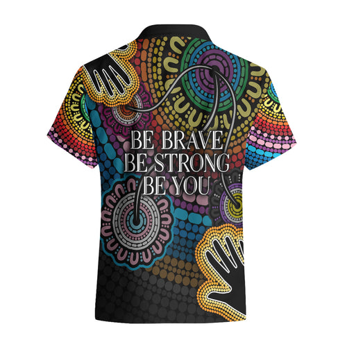 australia-lgbtq-history-month-hawaiian-shirt-indigenous-rainbows-pride-be-you
