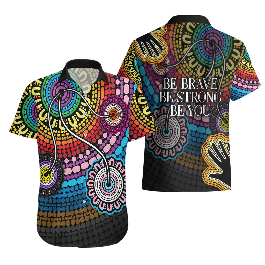 australia-lgbtq-history-month-hawaiian-shirt-indigenous-rainbows-pride-be-you