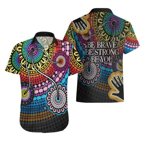 australia-lgbtq-history-month-hawaiian-shirt-indigenous-rainbows-pride-be-you