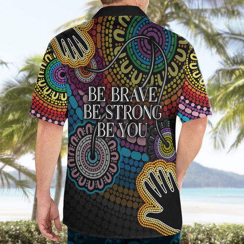 australia-lgbtq-history-month-hawaiian-shirt-indigenous-rainbows-pride-be-you