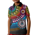 australia-lgbtq-history-month-kid-polo-shirt-indigenous-rainbows-pride-be-you