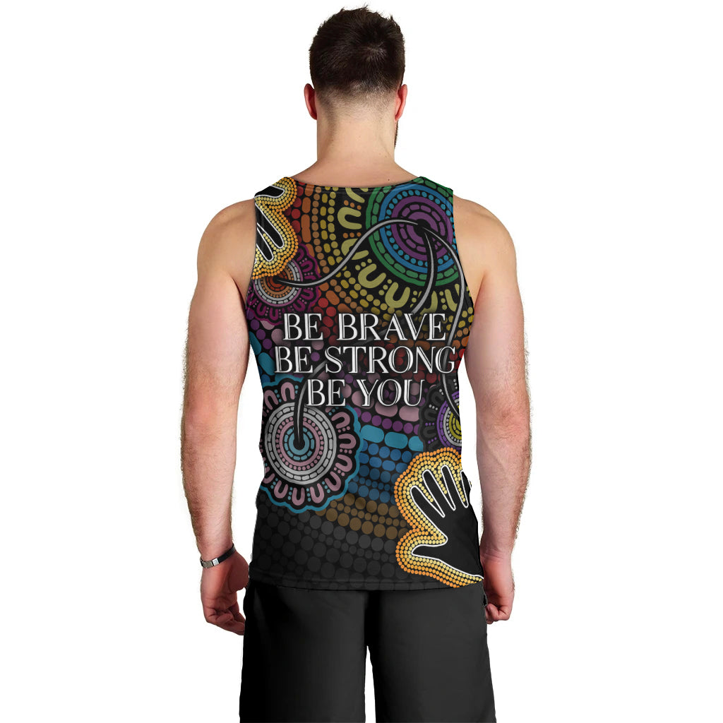 australia-lgbtq-history-month-men-tank-top-indigenous-rainbows-pride-be-you