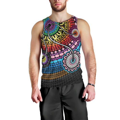 australia-lgbtq-history-month-men-tank-top-indigenous-rainbows-pride-be-you