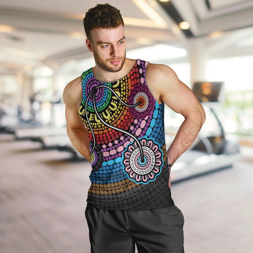 australia-lgbtq-history-month-men-tank-top-indigenous-rainbows-pride-be-you