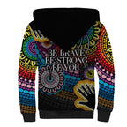 australia-lgbtq-history-month-sherpa-hoodie-indigenous-rainbows-pride-be-you