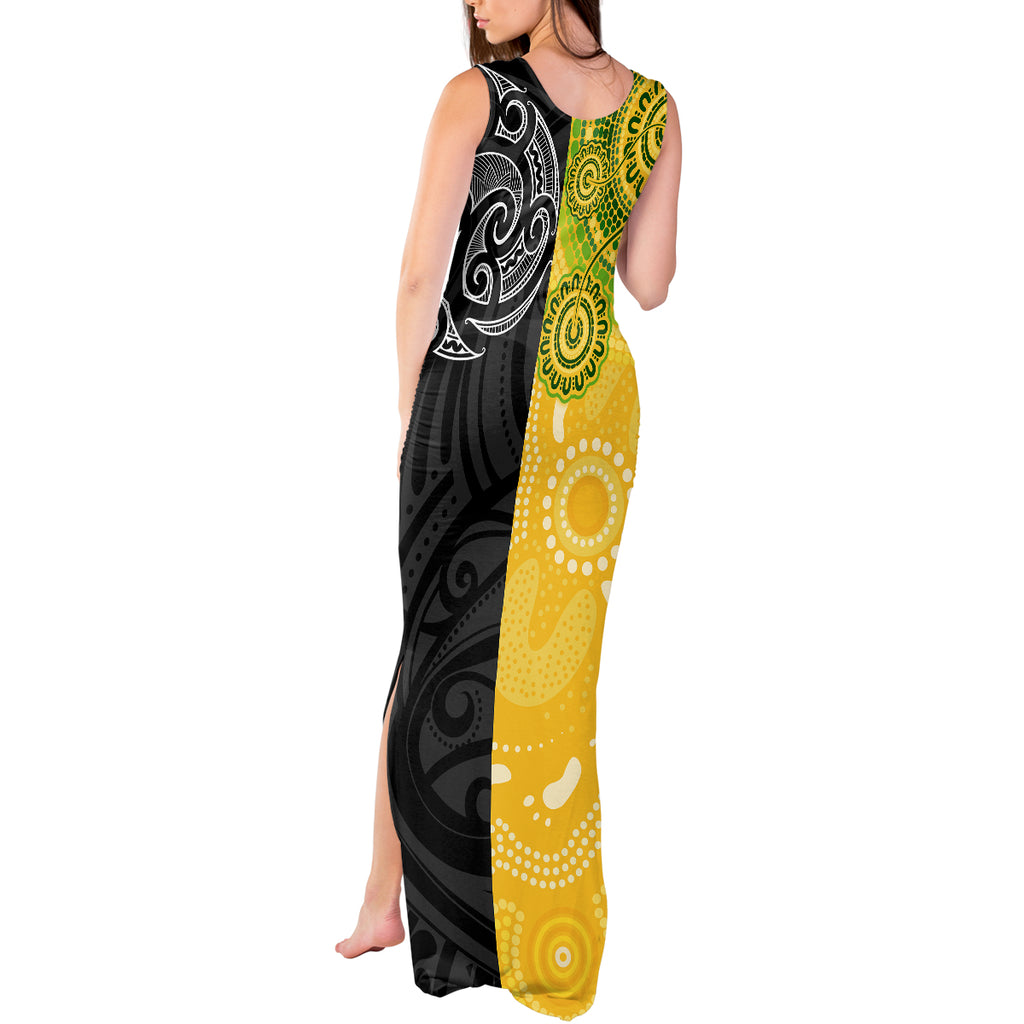 personalised-australia-rugby-mix-new-zealands-rugby-tank-maxi-dress-indigenous-half-half-style