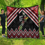 New Zealand Christmas Taniko Poutama Quilt Flora Map with Birds - Aussie Hoodie