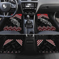 New Zealand Christmas Taniko Poutama Car Mats Mountainscape Maori Fern - Aussie Hoodie