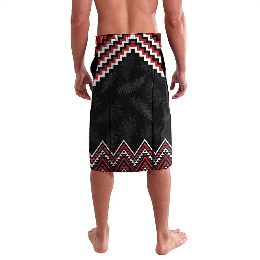 New Zealand Christmas Taniko Poutama Lavalava Mountainscape Maori Fern - Aussie Hoodie