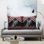 New Zealand Christmas Taniko Poutama Pillow Cover Mountainscape Maori Fern - Aussie Hoodie