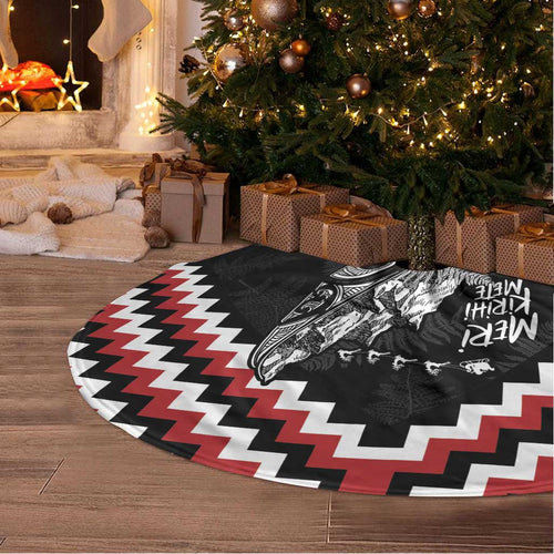 New Zealand Christmas Taniko Poutama Tree Skirt Mountainscape Maori Fern - Aussie Hoodie