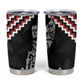 New Zealand Christmas Taniko Poutama Tumbler Cup Mountainscape Maori Fern - Aussie Hoodie