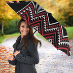 New Zealand Christmas Taniko Poutama Umbrella Mountainscape Maori Fern - Aussie Hoodie