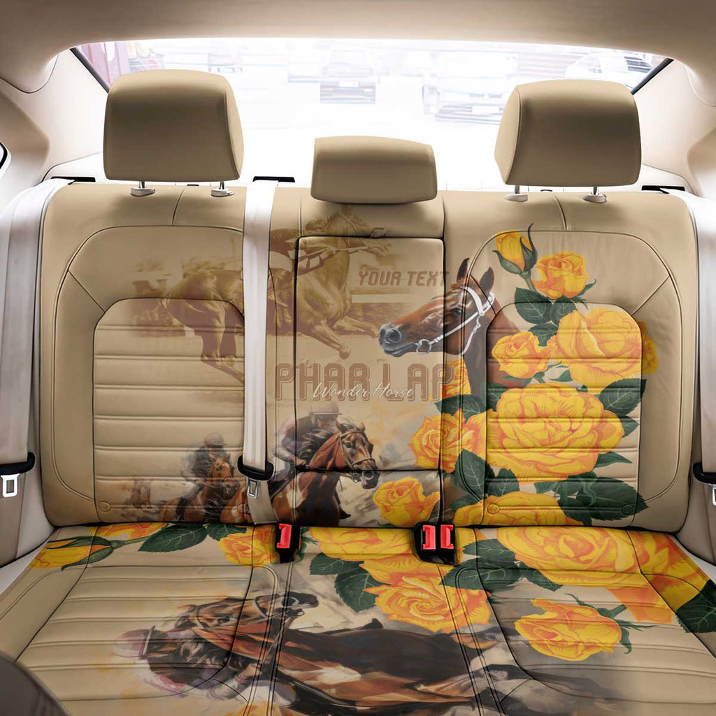Personalised Melbourne Horse Racing Back Car Seat Cover Australia Wonder Horse