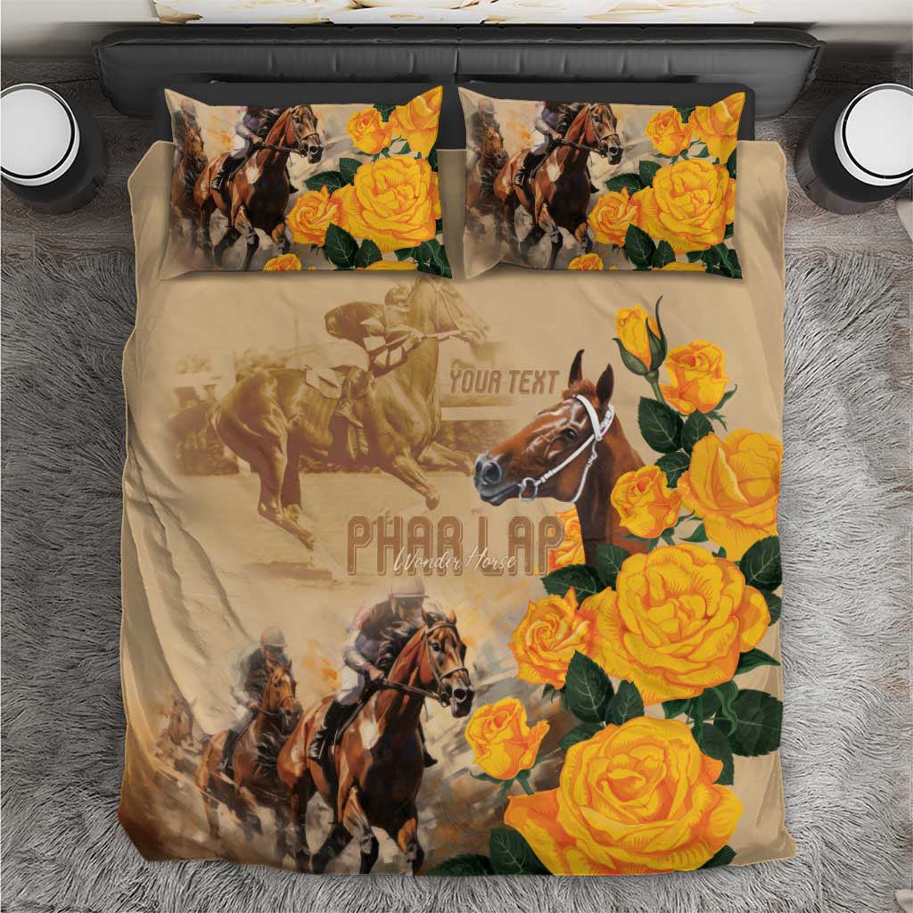 Personalised Melbourne Horse Racing Bedding Set Australia Wonder Horse