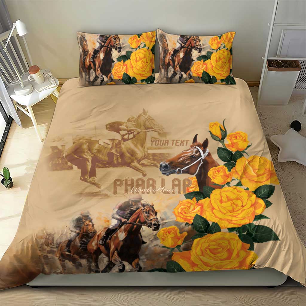 Personalised Melbourne Horse Racing Bedding Set Australia Wonder Horse