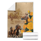 Personalised Melbourne Horse Racing Blanket Australia Wonder Horse