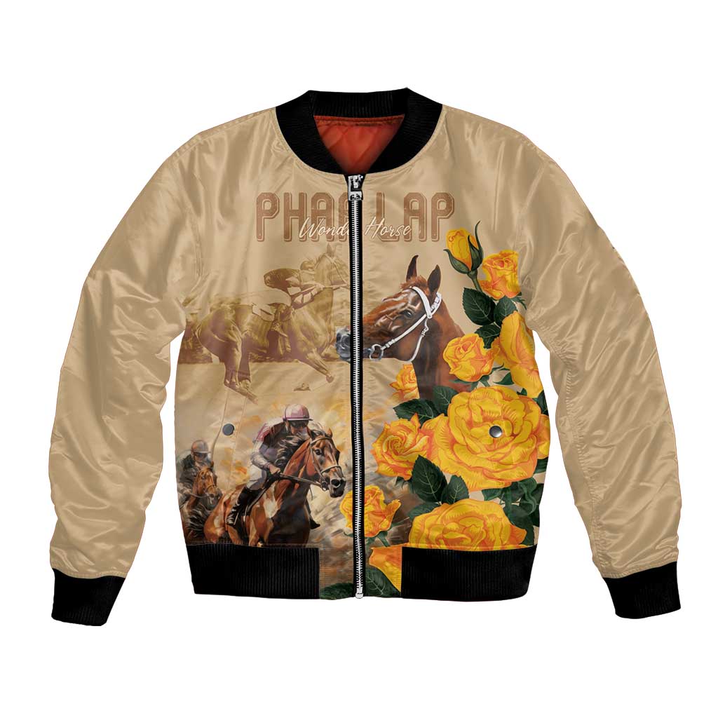 Personalised Melbourne Horse Racing Bomber Jacket Australia Wonder Horse
