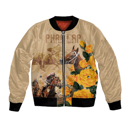 Personalised Melbourne Horse Racing Bomber Jacket Australia Wonder Horse