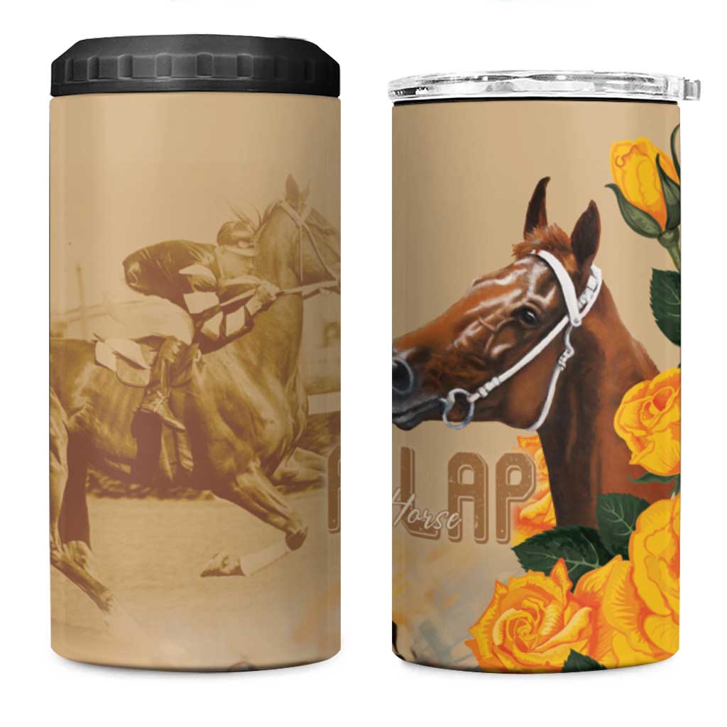 Melbourne Horse Racing 4 in 1 Can Cooler Tumbler Australia Wonder Horse