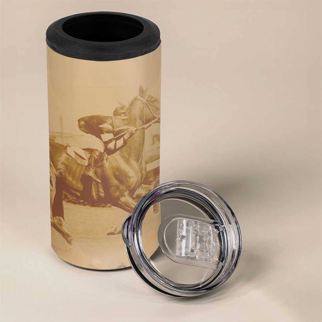 Melbourne Horse Racing 4 in 1 Can Cooler Tumbler Australia Wonder Horse